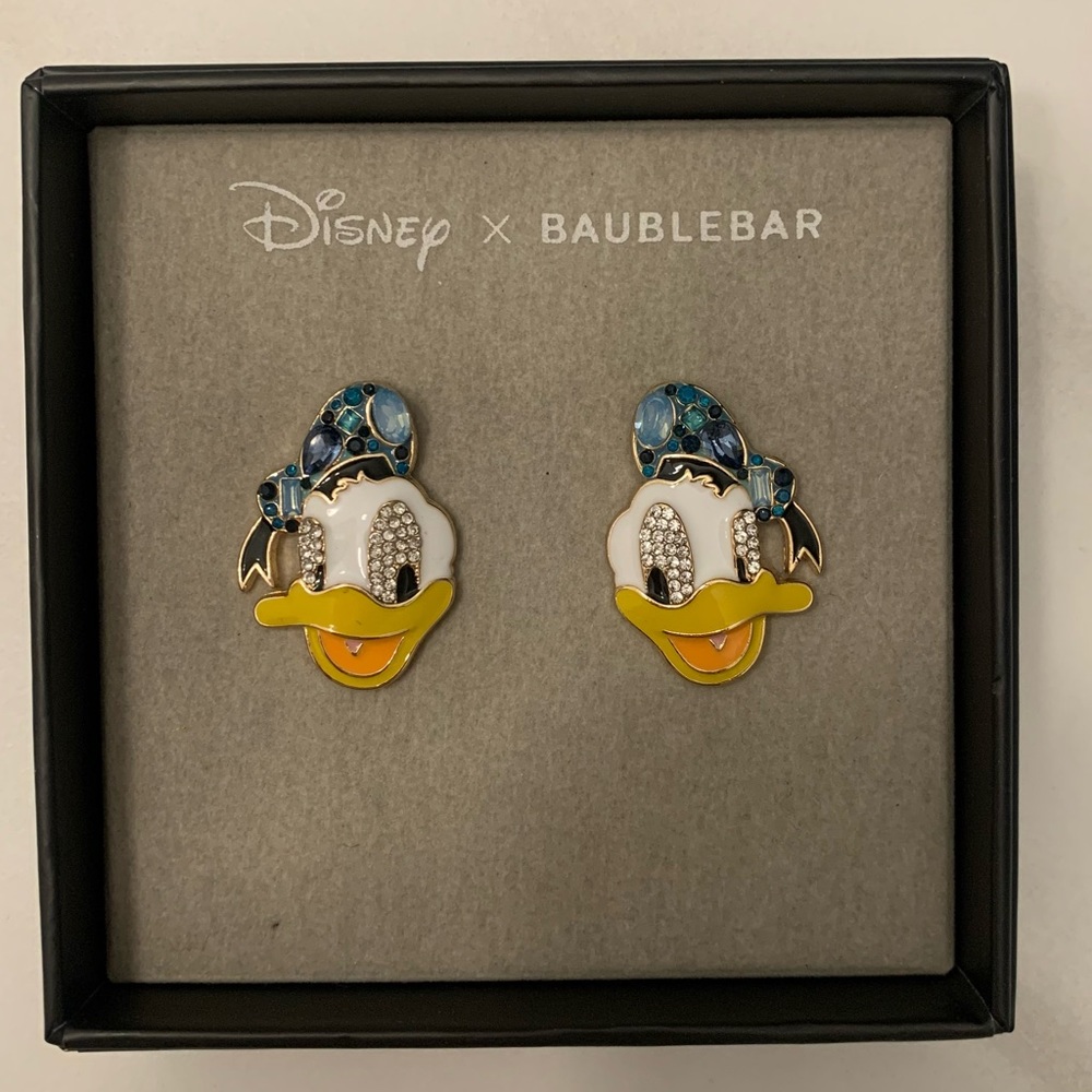 🏷️ Disney X BAUBLEBAR - Donald Duck Earrings - Brand New in Box